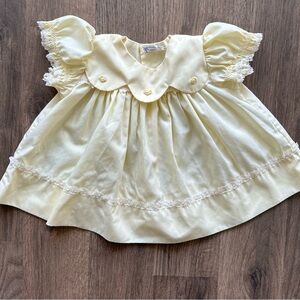 Charming Cream Kids Formal Dress